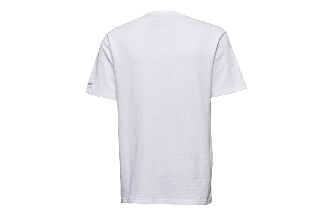 Men's Converse Classic Basic Casual Short Sleeve White 10008444-A01