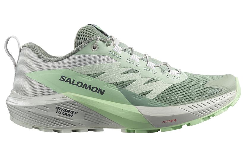 (WMNS) SALOMON Sense Ride 5 'Lily Pad Metal' 473141 / L47314100