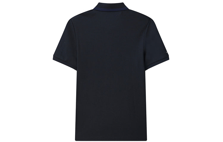 FILA Stand Collar Casual Short Sleeve Polo Shirt Blue F11M122120F-NV