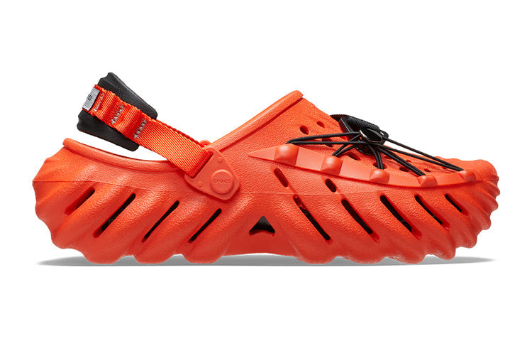 Crocs Echo Reflective Clogs 'Orange Black' 210004-84J