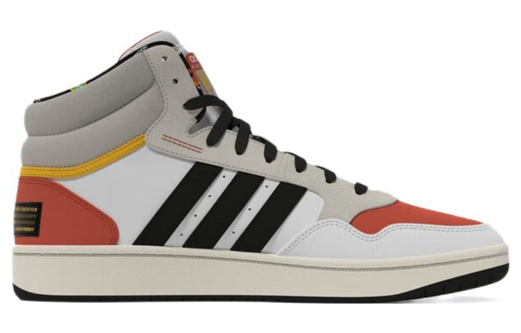 JF x adidas Hoops 3.0 Mid 'White Multicolor' FZ5958