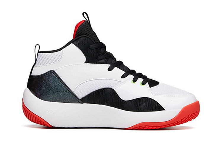 ANTA Basketball Series Sneakers High 'White Black Red' A312141105A-1