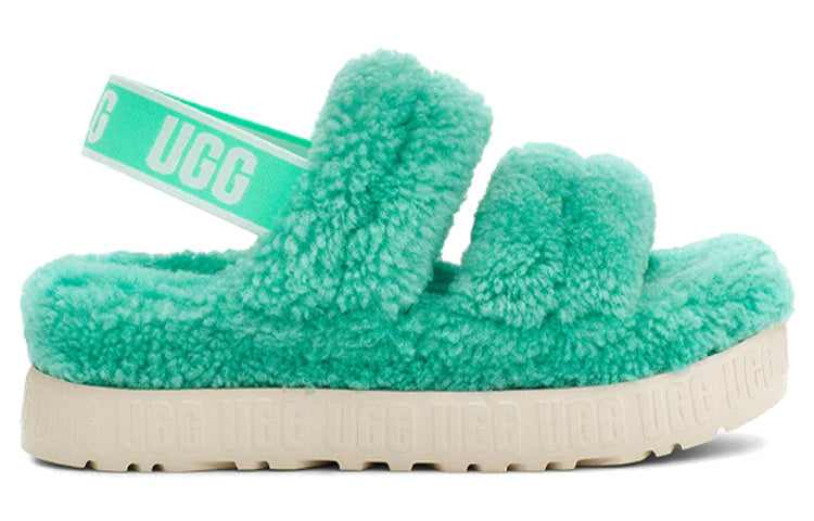 (WMNS) UGG Oh Fluffita 'Green' 1120876-TDP