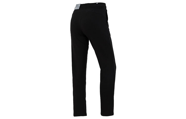 (WMNS) PUMA Essential Sweatpants 'Black' 588728-01