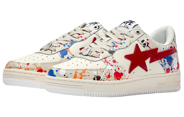 A BATHING APE Bape Sta 'Crean Splash' 1I20-191-009-RED