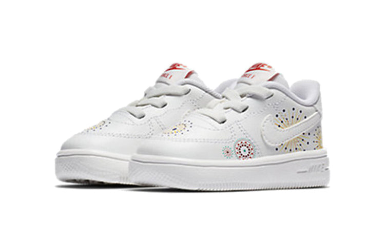 (TD) Toddler/Baby Nike Force 1 '18 QS Embroidered AO2092-100