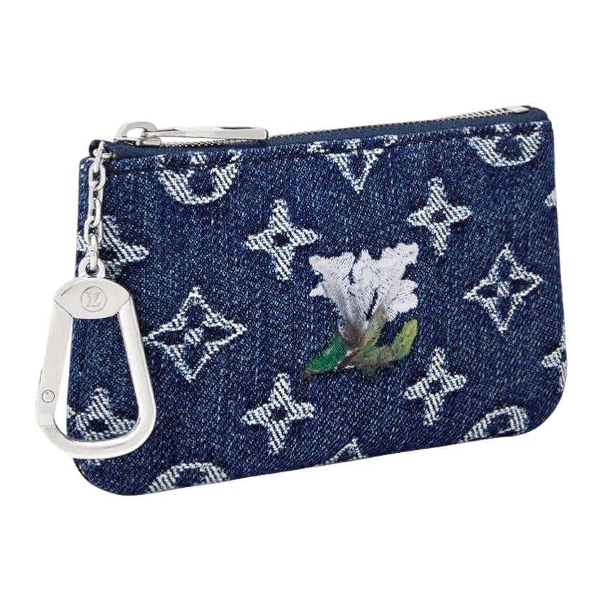 LOUIS VUITTON Pochette Clés 'Blue' M27561