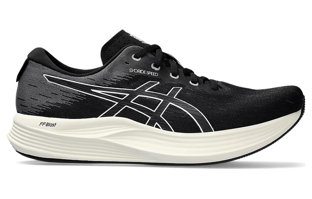 ASICS EvoRide Speed Running Shoes 'Black White' 1011B789001