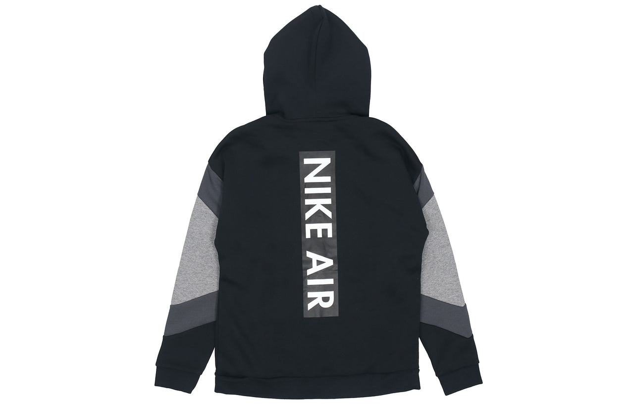 Nike Air Hood Fz Flc Logo Jacket Men s Black CD9223-010
