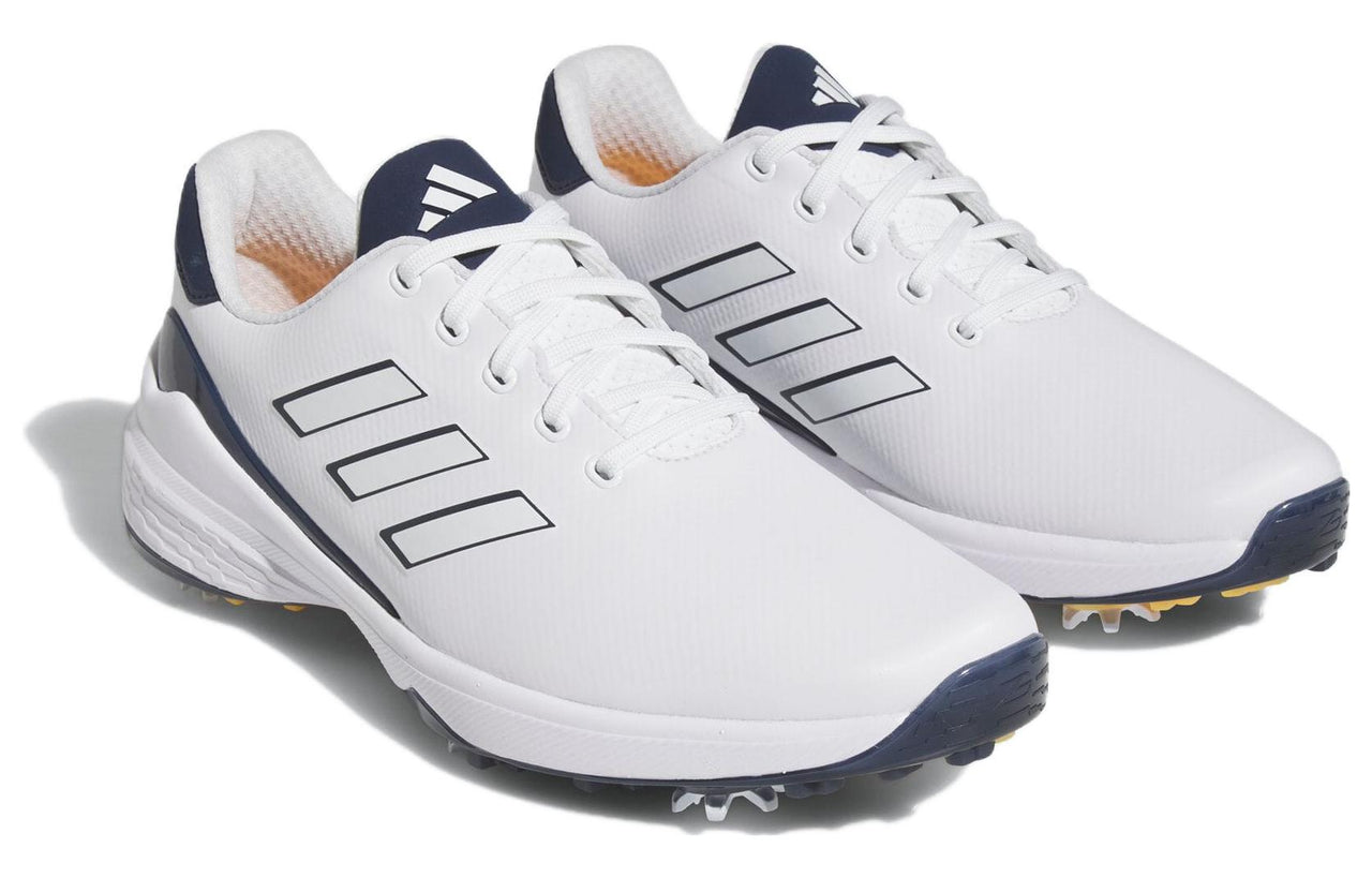 adidas ZG23 Golf Shoes 'White Collegiate Navy Solar Gold' HP2224