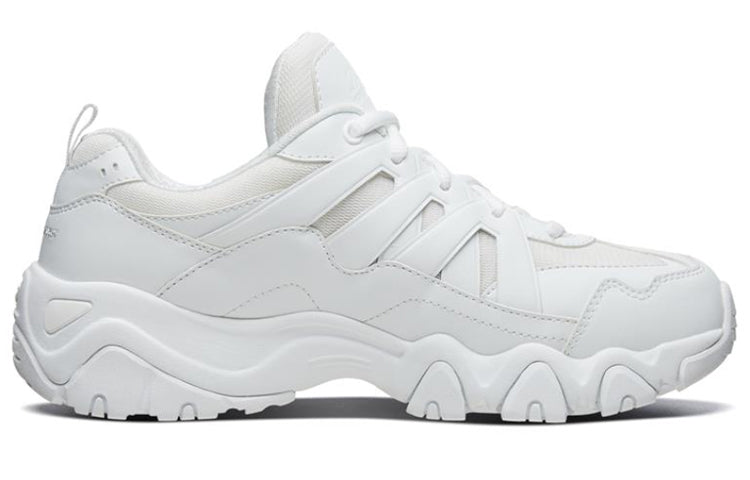 (WMNS) Skechers D'lites 2.0 White 66666204-WHT
