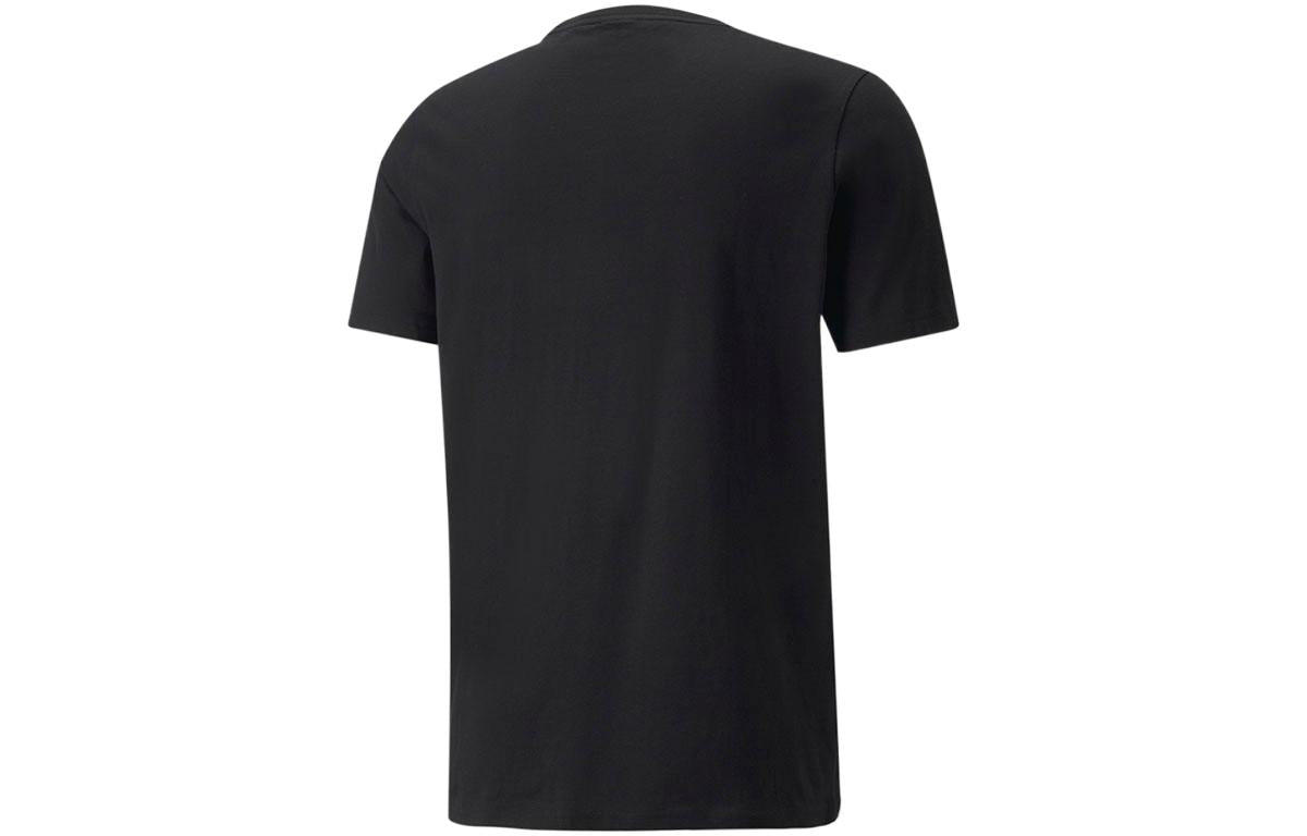 PUMA Classics Logo Metallic Tee 'Black' 536345-51