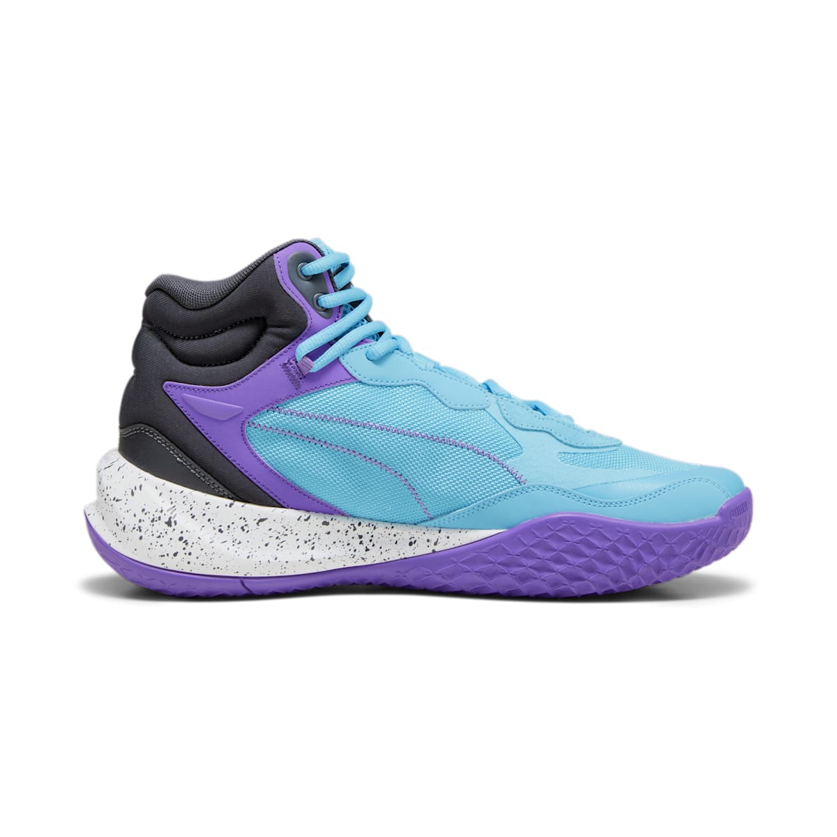 PUMA Playmaker Pro Mid 'Purple Glimmer Bright Aqua' 377902-09