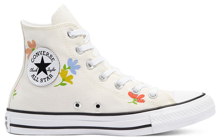 (WMNS) Converse Chuck Taylor All Star High Top 'Egret Black White' 570919C