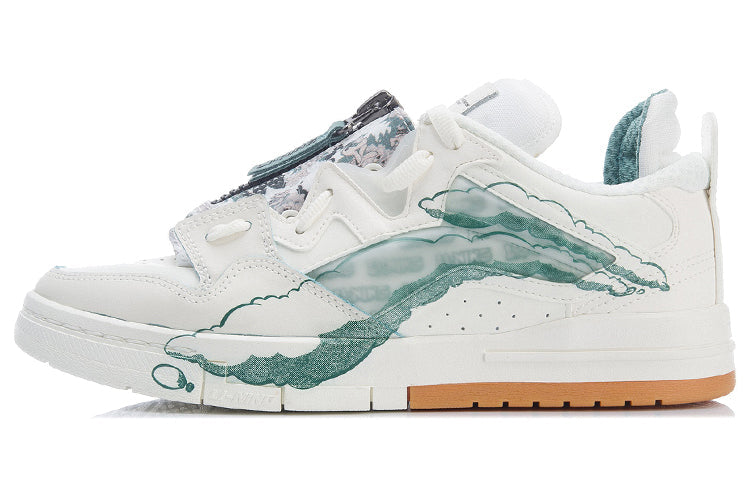 Li-Ning Wave Pro x OG_SLICK 'White Green Brown' AECR045-1