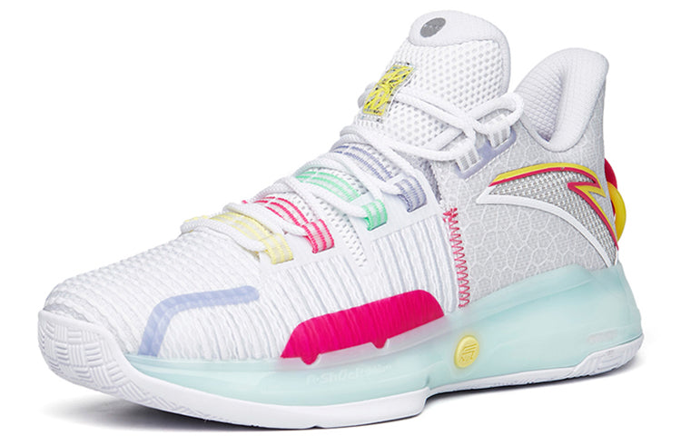 ANTA Light Crazy 1 Basketball Shoes 'White Pink' 112221607-1