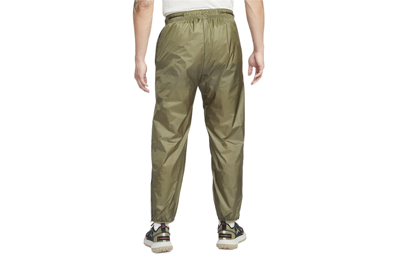 Men's Nike ACG Cinder Cone Brand logo Printing Drawstring Sports Pants/Trousers/Joggers Black DB1135-222
