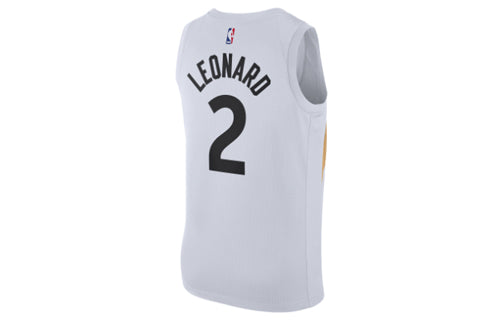 Nike Nba Toronto Raptors Kawhi Leonard City Edition Swingman Jersey White AJ4646-102
