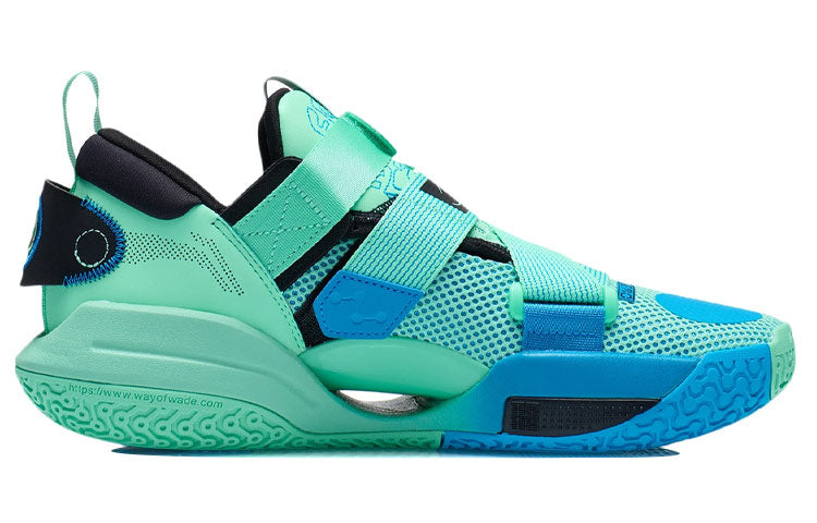 Li-Ning Wade All City 9 V2 'Neon Azure Green' ABAR049-3