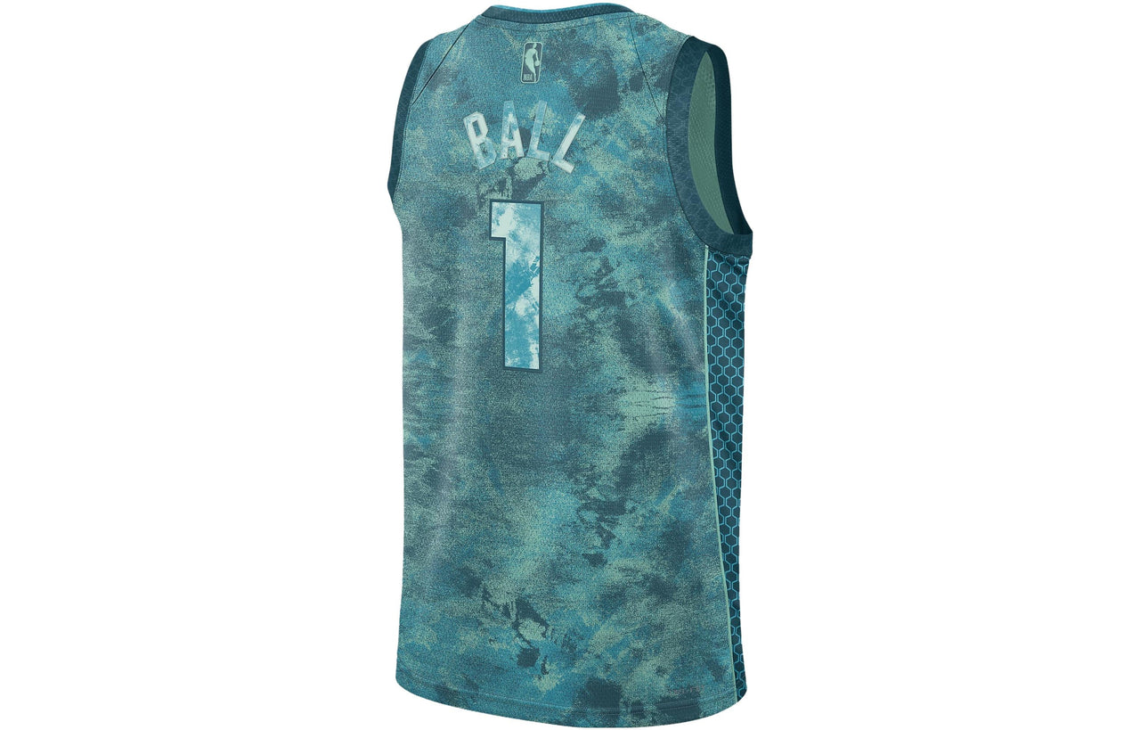 Nike x NBA Dri-FIT LaMelo Ball Charlotte Hornets Swingman Jersey 'Green' FD4104-305