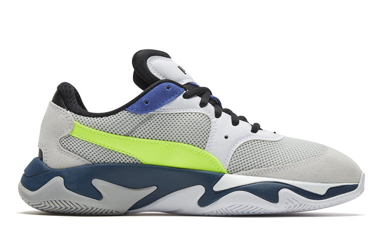 PUMA Storm Stitching 'Grey Neon Green' 372274-02