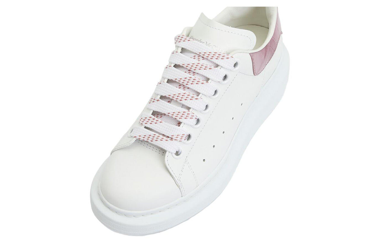 (WMNS) Alexander McQueen Oversized Sneakers 'White Pink 718233WICG68887