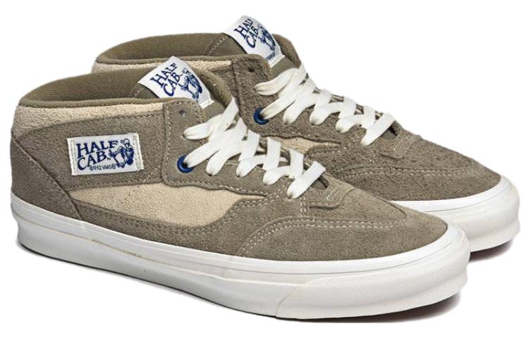 Vans Half Cab OG LX Hairy Suede 'Khaki' VN0A3DP6KHK