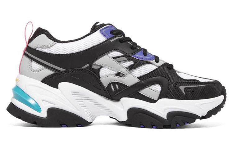 (WMNS) Skechers Stamina V2 'Black White' 896047-WBK