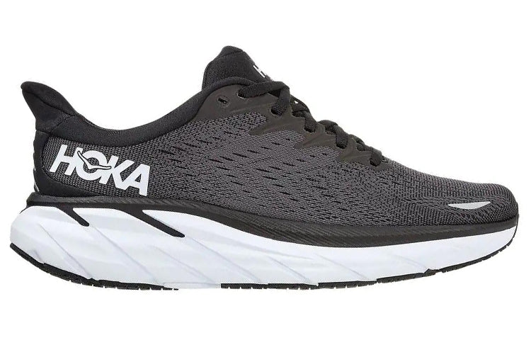 (WMNS) HOKA ONE ONE Clifton 8 'Black White' 1119394-BWHT