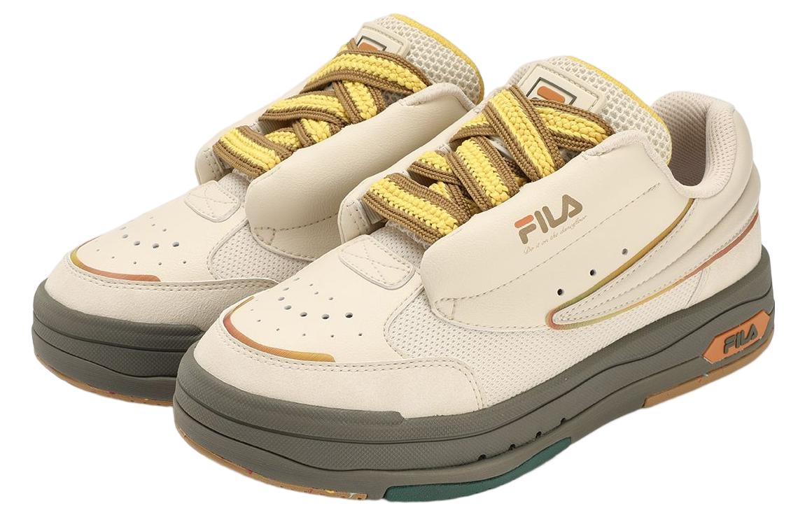 (WMNS) FILA Mix Low Skate Shoes 'Cream White Green' F12W324203FWG