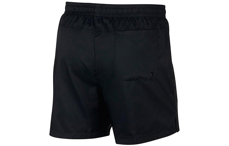 Nike Sportswear Lacing Running Training Sports Shorts Black AR2382-010