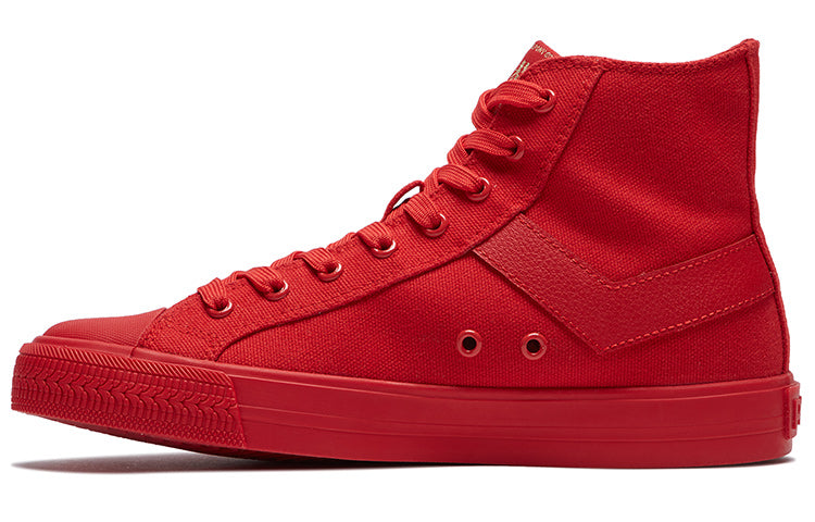 (WMNS) PONY Leisure Comfortable Canvas Shoes Red 01W1SH16RD
