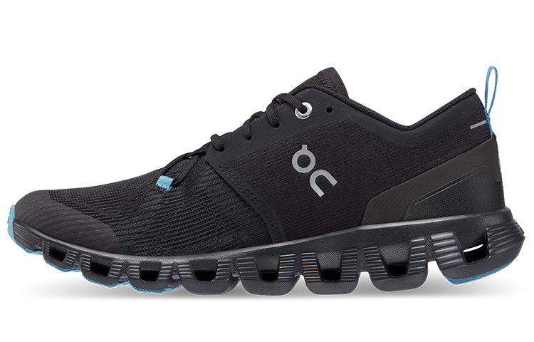 (WMNS) On Running Cloud X 3 Shift 'Black Niagara Blue' 66.98464