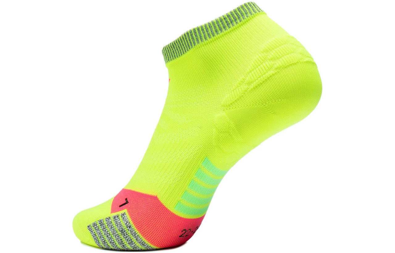 Li-Ning Running Short Socks 'Neon Yellow' AWST101-3