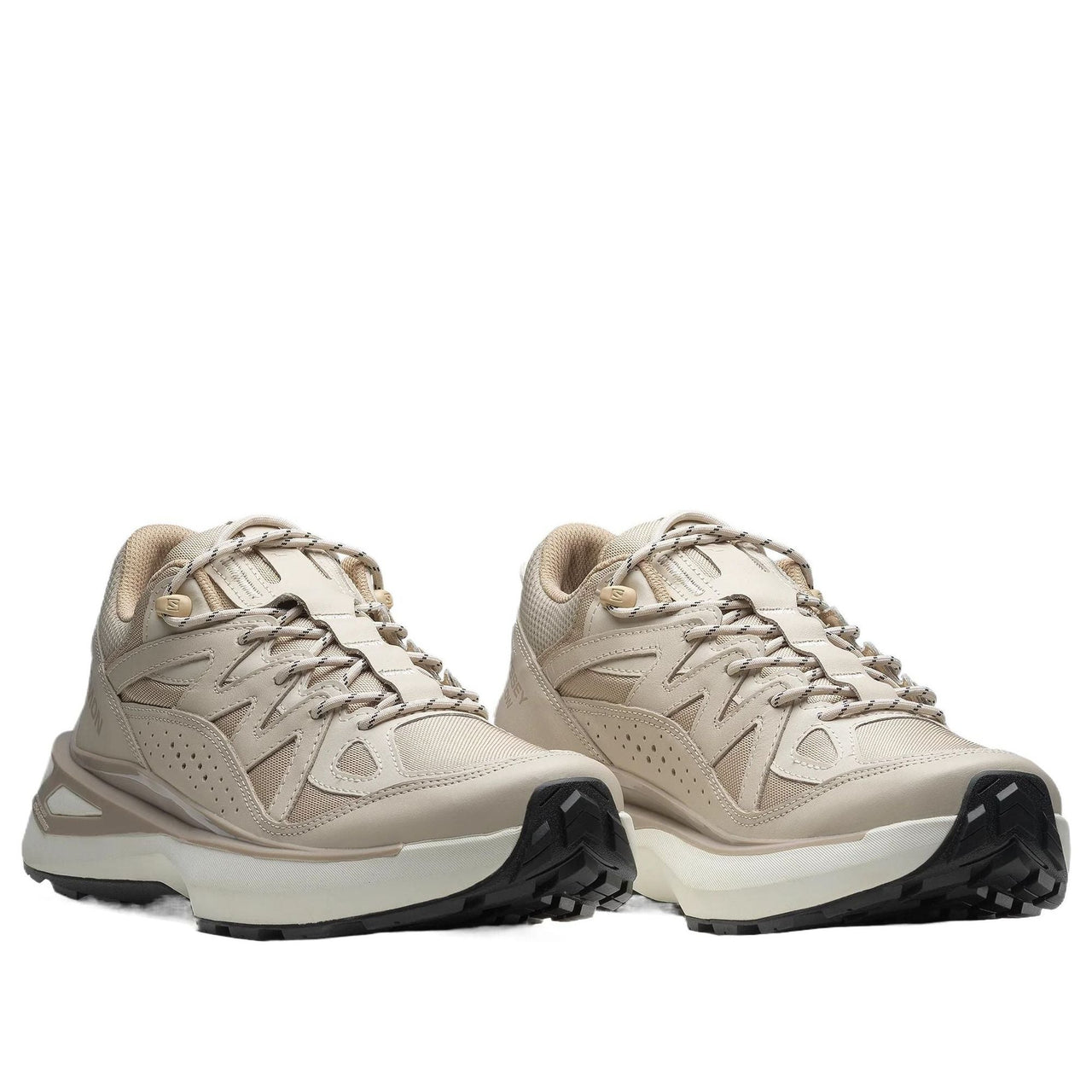 SALOMON Odyssey ELMT Low Leather 'Rainy Day Oxford Tan Ethereal' 477253