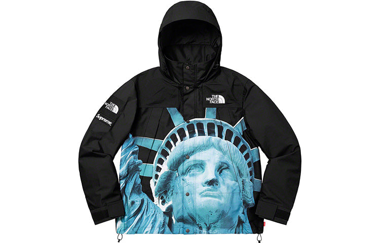 جاكيت جبل تمثال الحرية من Supreme FW19 Week 10 x The North Face باللون الأسود SUP-FW19-905