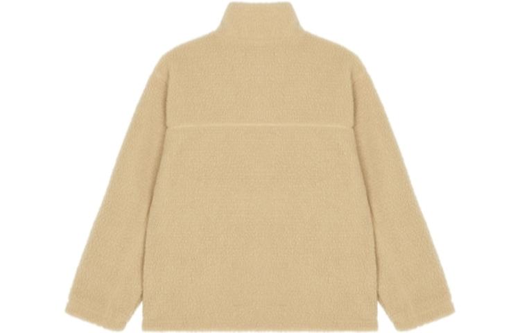 New Balance FW22 Logo Cotton Coat 'Beige' AMJ23351-INC