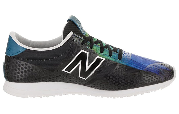 (WMNS) حذاء New Balance 420 Series المُعاد تصميمه منخفض الارتفاع باللون الأسود/الأزرق WL420DFB