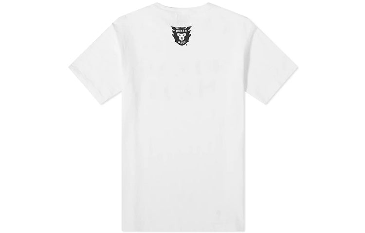 HUMAN MADE Alphabet Printing Short Sleeve White HM19TE007-WHT