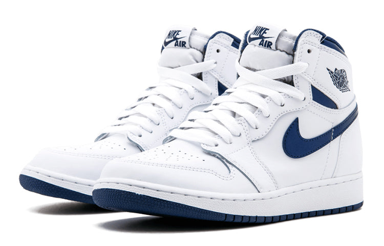 (GS) Air Jordan 1 Retro High OG 'Metallic Navy' 575441-106