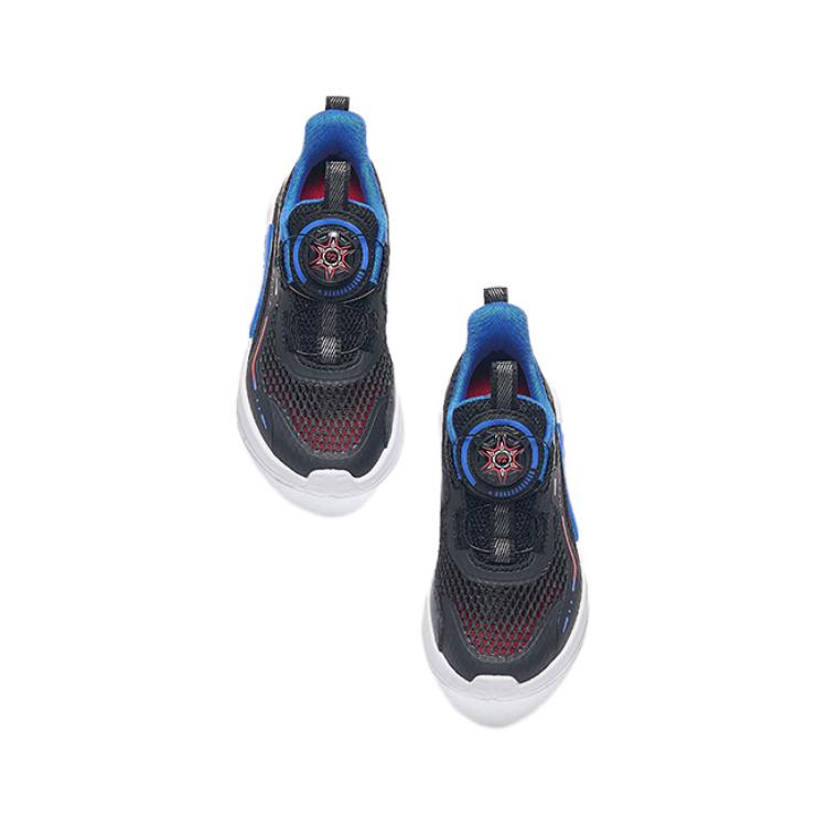 (PS) ANTA Running Series Sneakers 'Black Blue Red' A312429904-3