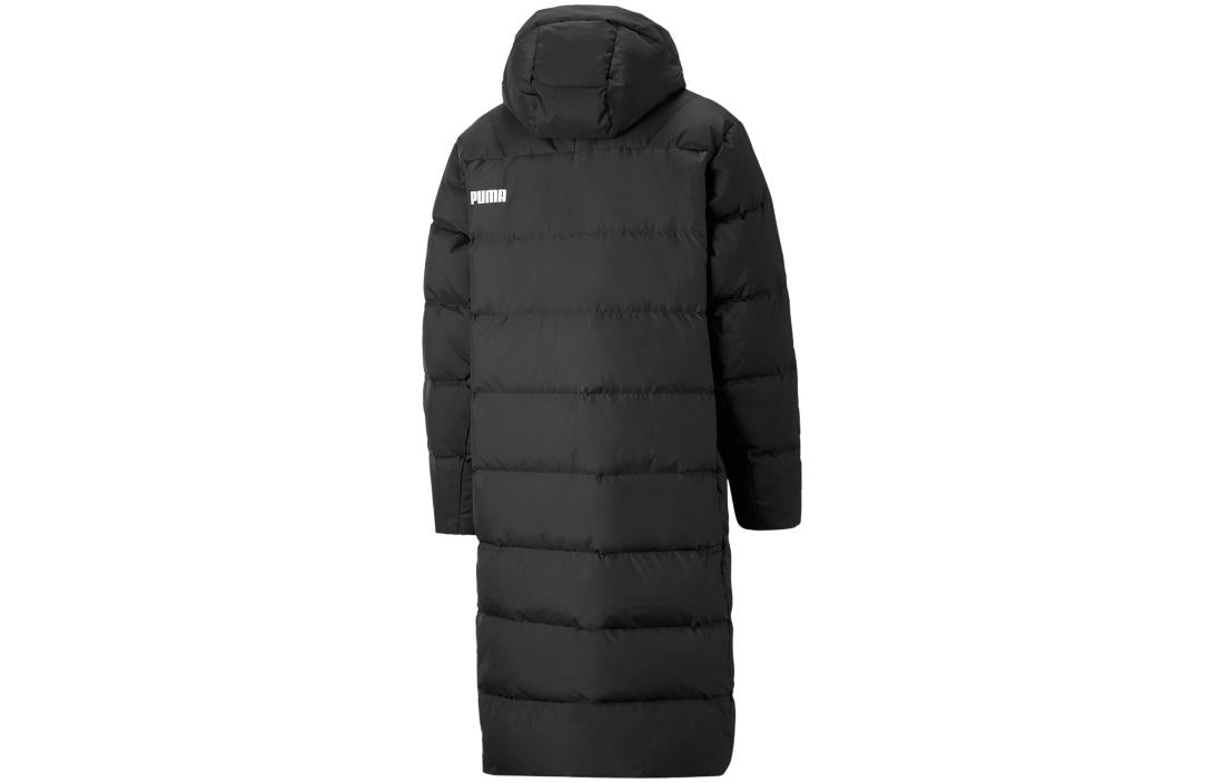 PUMA Hooded Down Coat Jacket 'Black' 672435-01