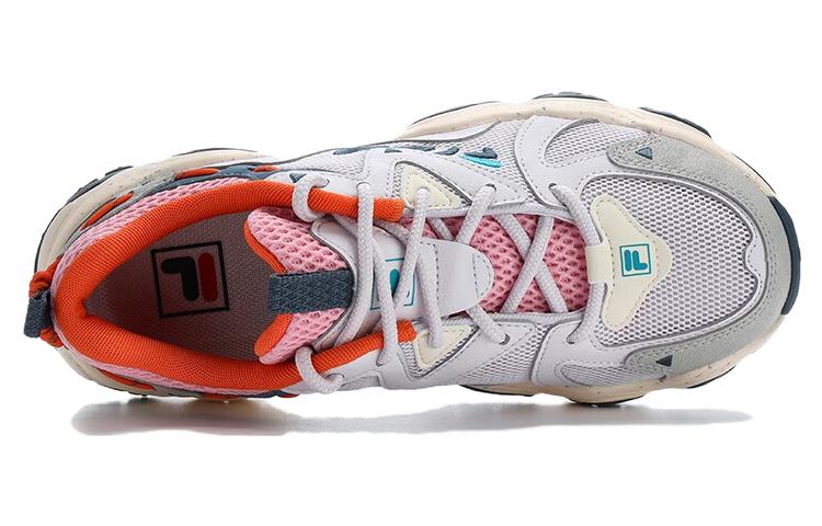 (WMNS) FILA Fluid 4 Sneakers 'Grey Cream Red' F12W322107FND