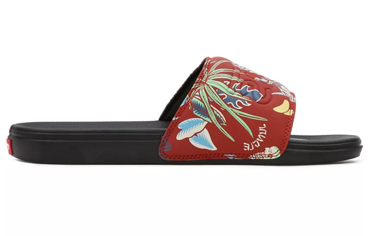 Vans Hawaiian Jungle La Costa Slide-On 'Red Black' VN0A5HF5AN6