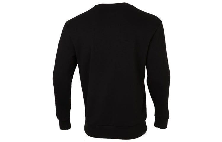 PUMA Rebel Crew Long Sleeve Sweater 'Black White' 531293-01