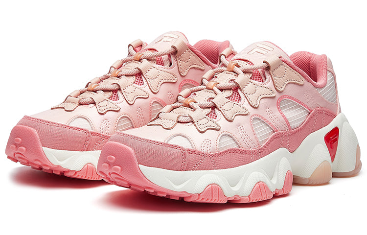 (WMNS) FILA Jagger VNTG Running Shoes GS Pink/White/Red F12W031402FPS