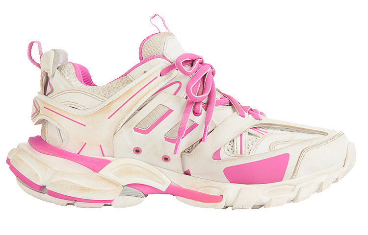 (WMNS) Balenciaga Track Sneaker 'White Fluo Pink' 542436W1GC39055