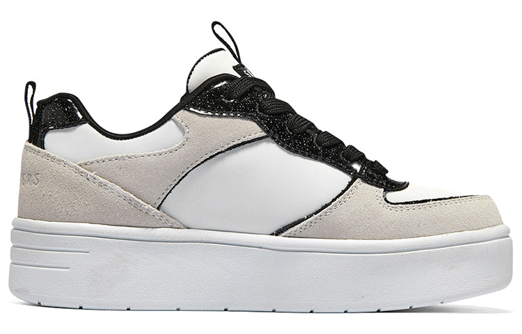 (GS) Skechers Court High 'White Black' 310194L-WBK