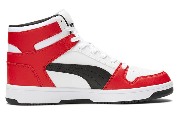 PUMA Rebound LayUp SL 'White High Risk Red' 369573-14
