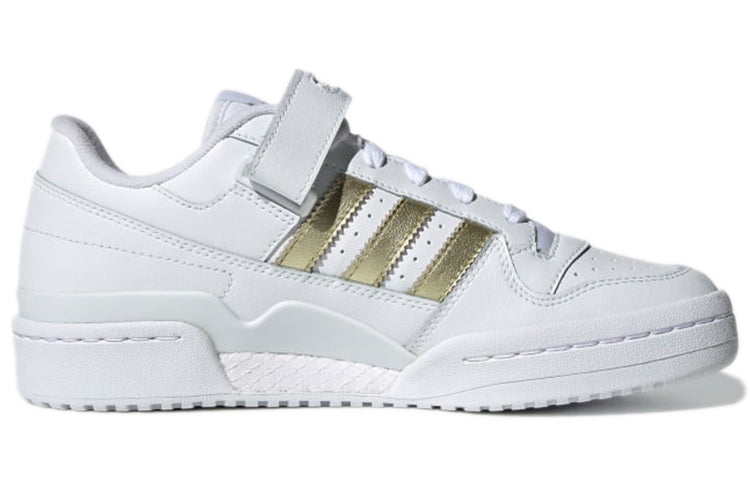 (WMNS) adidas Forum Low 'White Gold Metallic' H05108
